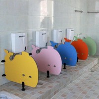 MAG Compact Stratifié HPL pour le système de cloison de toilette de centre commercial utilisé à des fins décoratives
