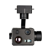 Kamera Gimbal Drone 8K 48MP Sensor EO IR Ganda Zoom Optik 10X Zoom Hibrida 160X Pelacakan AI Pengukur Jarak Laser