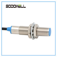 Capteur de Proximité de Vitesse et de Position à Effet Hall SODOWELL, 3 fils, 7,5 V, M12, 20 mm, Laiton et ABS, Personnalisable OEM/ODM - Vente Directe Usine