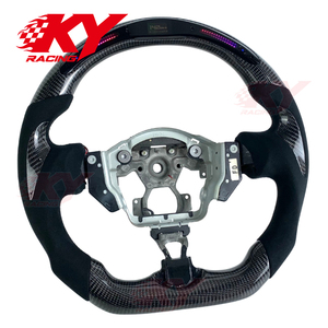 Volant de course sport en suède avec LED et fibre de carbone pour Nissan 370Z NISMO GT Coupé pour Infiniti FX35 FX37 FX50 - Product Image 2