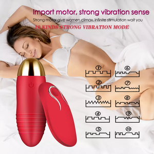 Juguete sexual recargable de silicona a prueba de agua 100%, huevo de amor inalámbrico remoto para <span class=keywords><strong>mujer</strong></span> - Product Image 6
