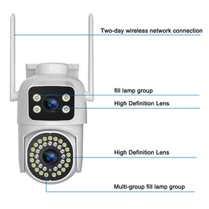 Nueva Cámara de Seguridad Exterior Tuya con Doble Lente, WiFi 2.4G, Visión Nocturna, Audio Bidireccional, Cámara IP - Product Image 3