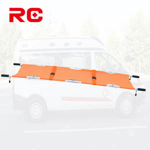 Camilla plegable de emergencia médica para hospitales Camilla plegable de aluminio con certificaciones <span class=keywords><strong>CE</strong></span> - Product Image 4