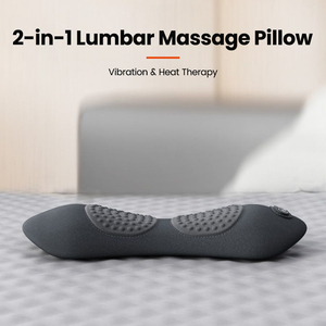 Coussin de massage lombaire pas cher, appareil de massage chauffant pour soulager les douleurs dorsales, compresse chaude, masseur de taille pour la maison, le bureau, la voiture - Product Image 2