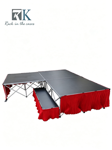 High Quality <b>Stage</b> Event Concert Portable <b>Stage</b> Folding Aluminum Alloy Wedding <b>Stage</b> <b>Platform</b> for Event - Product Image 1