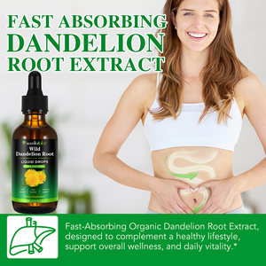 Acentiallabs Dandelion <span class=keywords><strong>Root</strong></span> <span class=keywords><strong>Liquid</strong></span> Supplement 100% Natural Orgânico Vegan Wild Dandelion <span class=keywords><strong>Root</strong></span> <span class=keywords><strong>Extract</strong></span> Drops for Liver Support - Product Image 5