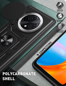 เคสโทรศัพท์ RUIZHILONG แบบเลื่อนได้ วัสดุ PC ป้องกันแรงกระแทก ดีไซน์สปอร์ต สำหรับ <span class=keywords><strong>OPPO</strong></span> A36-4G/A96-4G/A76-4G อเนกประสงค์ - Product Image 6