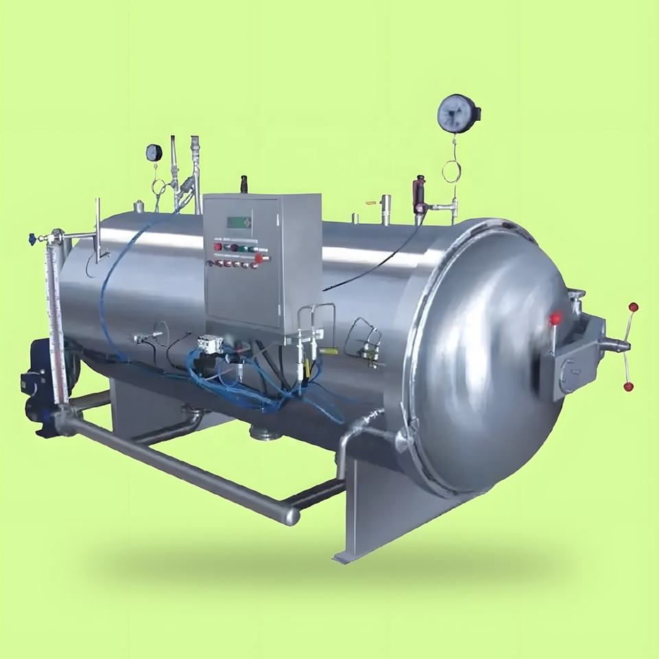 Food Retort Autoclave Sterilization Machine Steam Autoclave 1000 ...