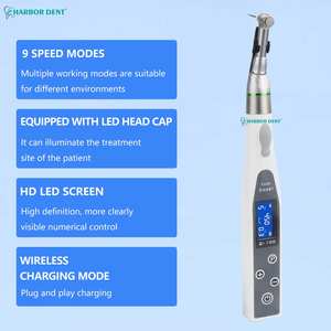 Apparecchiature odontoiatriche canale radicolare senza fili dentale Endo 16:1 motore ad angolo di movimento a LED Cordless motore dentale alternativo - Product Image 3