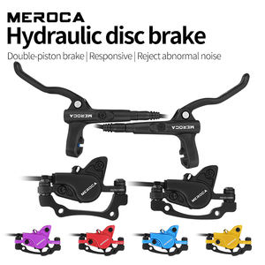 MEROCA 160毫米铝合金MTB多色油盘制动器MT500左后右前2活塞自行车液压制动器 - Product Image 2