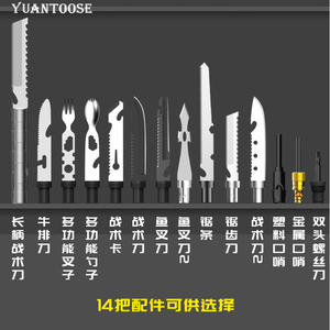 Pioche multifonction pliable en alliage d'aluminium avec poignée en D, outil de survie en plein air, ensemble combiné - Product Image 6