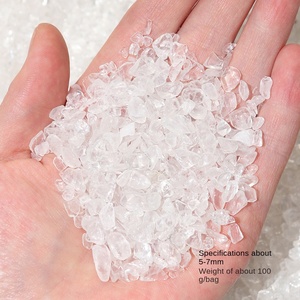 Vente en gros Oneby Natural : Cristal de quartz rose sculpté en vrac, diverses formes, 100g, pierres de guérison, gravier, écologique, bouddhisme, Noël - Product Image 3