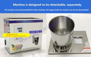 FZ-50 2-50g Spiral Auto Quantitative Wiegen und Füllen Racking Maschine - Product Image 6