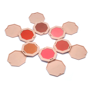 Caja de polvos hexagonales de maquillaje de 6 colores al por mayor, resaltador de un solo color, maquillaje con logotipo personalizado, Resaltadores de <span class=keywords><strong>bronceador</strong></span> fino en polvo - Product Image 1
