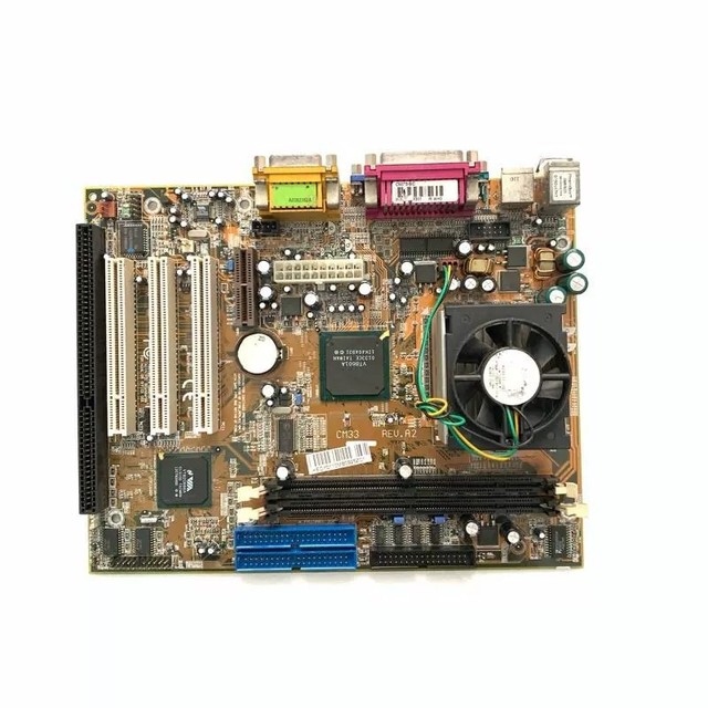 100% Tested Original 8601T GA-6VEML GA-6VEM ISA Motherboard