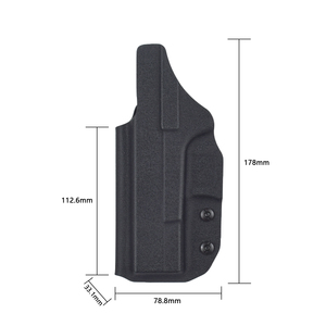 लैमबुल सामरिक kydex G19 iwb ने बाहरी शिकार के साथ कैरी गन होल्स्टर को छुपा लिया - Product Image 1