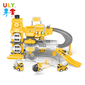 Juguete de Plástico para Estacionamiento al por Mayor, Juguete de Pista para Niños, Rompecabezas de Ensamblaje DIY para Niños, Avión de Aleación, Coche - Product Image 3