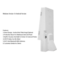 Offres Spéciales 27 "Kiosque de machine libre-service POS Supermarché Type de bureau Terminal de machine de paiement Kiosque tactile de restauration rapide