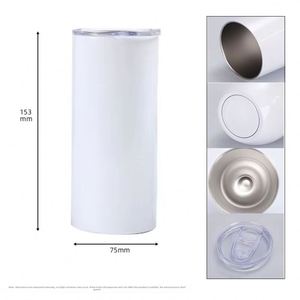 Vaso Térmico de Acero Inoxidable de 15 oz con Aislamiento al Vacío de Doble Pared y Pajita, para Sublimación - Product Image 4