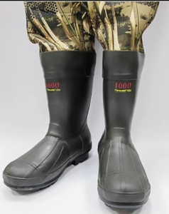 Cuissardes de chasse et de pêche en néoprène camouflage imperméable pour homme de 4 mm, marque personnalisée et bottes Thinsulate 1000G - Product Image 2