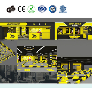 Su misura magica corsa parco giochi al coperto attrezzature per bambini Area giochi al coperto con schiuma e materiali plastici - Product Image 2