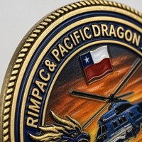 Pièce de monnaie commémorative de voyage en métal gravée, motif Dragon antique moderne, qualité supérieure personnalisée