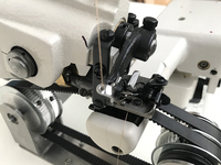 RN-106TT industriel vent Machine à coudre néoprène combinaison Surf harpon pantalon fil foncé avec composant moteur de base