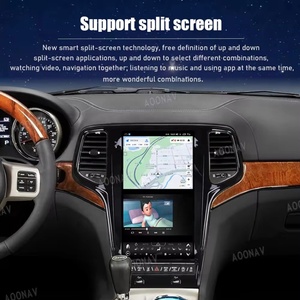 256GB 13.6 Inch Car Radio for Jeep Grand Cherokee 2014-2020 Android Multimedia GPS Navigation Player Wireless Vertical Screen - Product Image 4