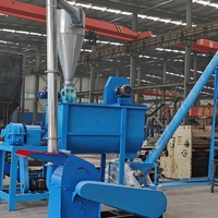 Machine extrudeuse automatique d'aliments pour poissons à haute productivité, nouvelle ligne de production, usine chinoise, usine de traitement de granulés flottants