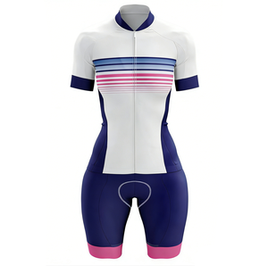 ชุดปั่นจักรยานแบบชิ้นเดียวสำหรับผู้หญิง ระบายอากาศได้ดี แห้งเร็ว กระชับเข้ารูป คุณภาพพรีเมียม ระดับมืออาชีพ เหมาะสำหรับกิจกรรมปั่นจักรยานประจำวัน - Product Image 5