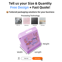 Luxury Handle Gift Box Paperboard for Personalized Present and Surprise Packaging Paper Boxes