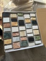 Mosaïque de carreaux de marbre multicolores Honed Scarpa pour les sols et les murs intérieurs des villas et des hôtels