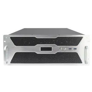 4U Rack gắn LCD Máy chủ Chassis 21*3.5 "HDD 660 mét chiều sâu E-ATX máy chủ trường hợp