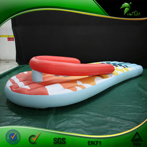 Pantoufles gonflables géantes, modèle de chaussures de piscine gonflables personnalisées en PVC, ballon, tendance <span class=keywords><strong>2022</strong></span> - Product Image 2