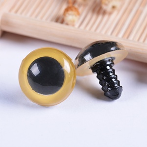 Ojos y nariz de seguridad grandes DIY de 10-30mm con arandelas para ojos de animales de peluche Amigurumi, muñeca artesanal de plástico, Ojos de ganchillo - Product Image 6