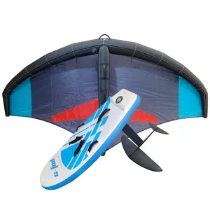 Usine OEM planche de surf sur l'eau ensemble de sports planche de surf en carbone 140L vent kitesurf hydroptère en carbone aileron planche en aluminium gonflable