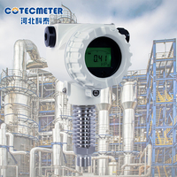 Transmetteur de capteur de pression différentielle d'eau en acier inoxydable industriel à affichage Lcd 4-20ma