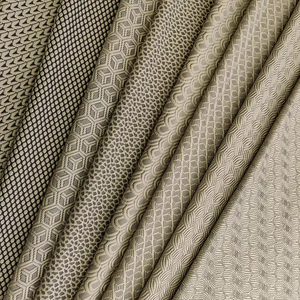 Tela Jacquard acolchada para Borde de colchón, tela de poliéster para decoración del hogar, fábrica - Product Image 5