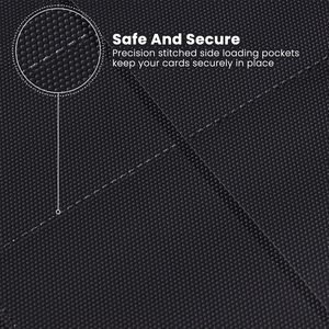 9 carte collezionabili con chiusura a cerniera a maniche 360 blu materiale sicuro da <span class=keywords><strong>archivio</strong></span> compatibile con TCG per oggetti da collezione sportivi - Product Image 3