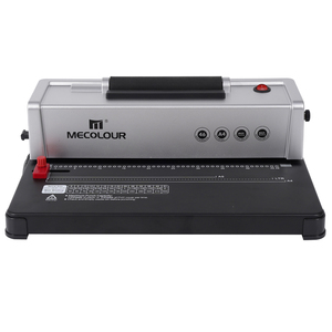 46 lỗ đấm cuốn sách máy tính ràng buộc 500 tờ A4 xoắn ốc máy tính ràng buộc lỗ Lược chất kết dính máy - Product Image 4