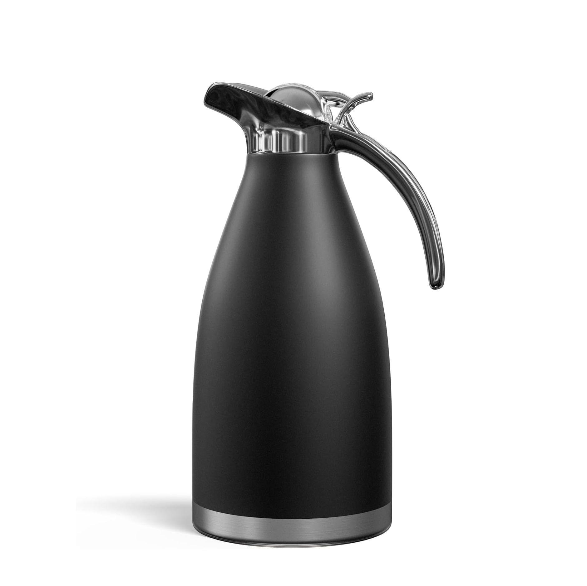 68oz/2L Insulated Stainless Steel Double-Walled Coffee Carafe Lid