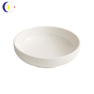 Bol à nouilles en céramique blanc simple et créatif pour la maison - Product Image 5