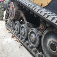Usato cat 247b crawler skid steer Loader, caterpillar usato skid steer loader gatto a buon mercato mini pista loader in vendita
