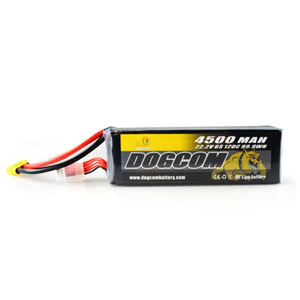 DOGCOM 리튬 팩 리포 배터리 <span class=keywords><strong>4500mAh</strong></span> 120C 6S 22.2V XT90 씨네리프터 드론 - Product Image 2