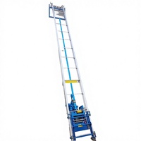 Nouvelle grue élévatrice portable électrique en alliage d'aluminium pour panneaux de toiture, capacité 300 kg, 5 m, équipement de levage de marchandises, échelle élévatrice