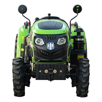 Tracteur agricole multifonction 4WD tracteur agricole compact mini tracteurs agricoles 4x4 pour petite ferme agricole