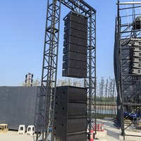Sistema de Truss para Altavoces, Iluminación de Podios para Eventos al Aire Libre, Torres de Audio, Soporte de Aluminio para Line Array