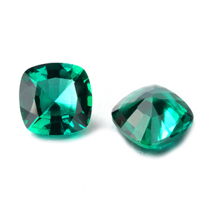 Starsgem 1CT piedras preciosas sueltas <span class=keywords><strong>Original</strong></span> puro verdadero laboratorio hidrotermal de Zambia creado <span class=keywords><strong>piedra</strong></span> <span class=keywords><strong>Esmeralda</strong></span> verde cultivada - Product Image 3