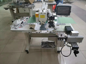 Minko Mini-Nähmaschine für automatische Vorhangfaltenbildung, computergesteuert, manuelle Zuführung, Hochgeschwindigkeits-Steppstich, Eisen - Product Image 6