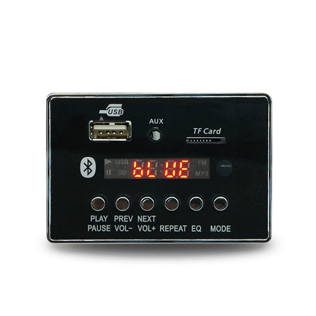 12V Car Power Amplifier Speaker Accessories Blue-tooth Mp3 Decoder Board